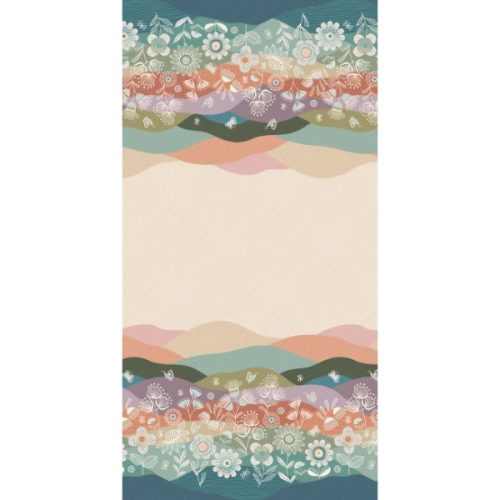 L43 Jaynie Double Edge Border Panel, Jaynie by Lewis & Irene