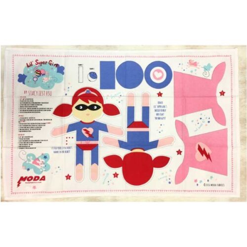Lil’ Superhero set by Stacy Iest Hsu for Moda Fabrics