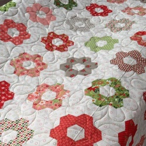Moda Wholecloth Cheater Quilted Image