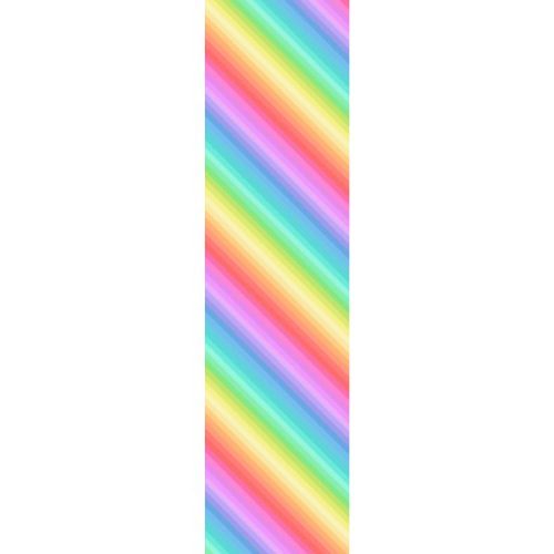 OM1A Pastel Rainbow Diagonal Stripe, Omnifiscent Ombres by Lewis & Irene