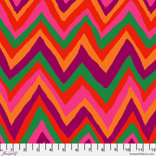 PWBM006.Orange Jazz, Brandon Mably for Kaffe Fassett Collective