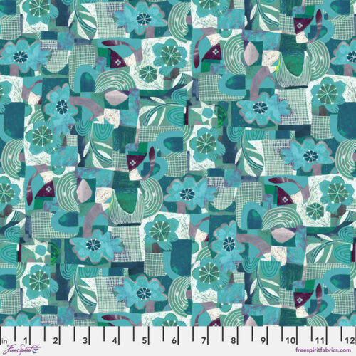 PWES059.Blue Cube, Botanica by Este MacLeod