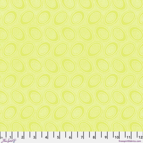 PWGP071.Celery Aboriginal Dot, Kaffe Fassett for Kaffe Fassett Collective