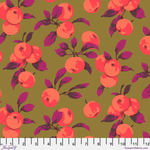 PWMD001.Rosey Apples, Martha Negley for Kaffe Fassett Collective