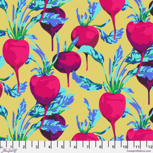 PWMD002.Blue Beets, Martha Negley for Kaffe Fassett Collective