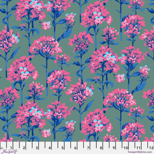 PWMD004.Blue Phlox, Martha Negley for Kaffe Fassett Collective
