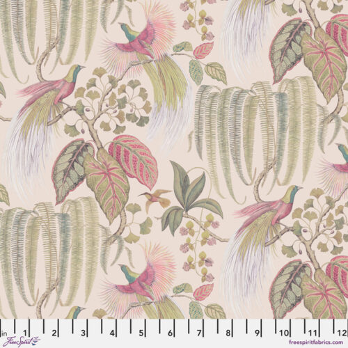 PWSA090.Blush Birds of Paradesia, Art of the Garden by Sanderson