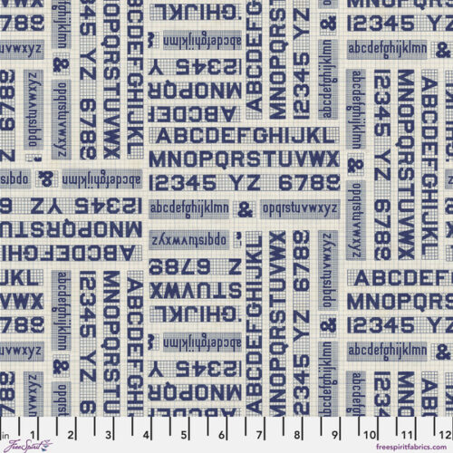 PWTH295.CIndigo Typography, Palette Curated by Tim Holtz