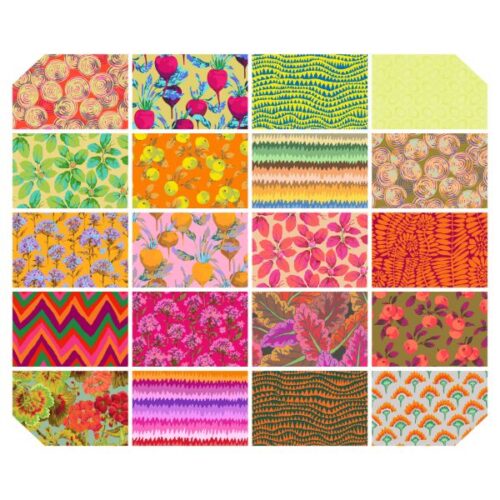 Spring 2027 Warm Fat Quarter Pack (20 pieces) Kaffe Fassett Collective (Cut in House)