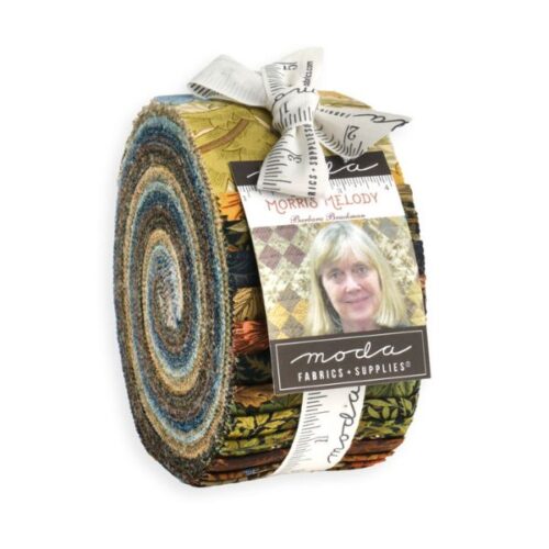 13390JR Morris Melody Jelly Roll (40 pieces) by Barbara Brackman