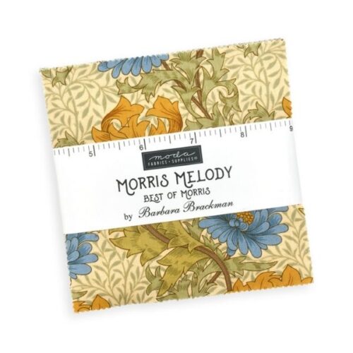 13390PP Morris Melody Charm Pack (42 pieces) by Barbara Brackman