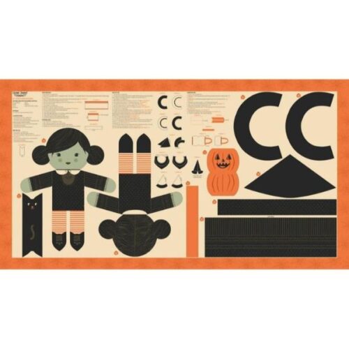 20921 11 Cut and Sew Witch Panel, Home Sweet Haunt by Stacy Iest Hsu