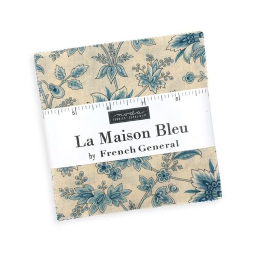 36160PP La Maison Bleu Charm Pack (42 pieces) by French General