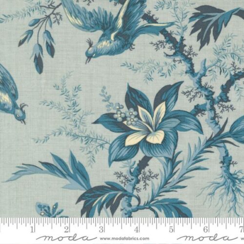 36161 13 Aviary Florals Ciel Bleu, La Maison Bleu by French General