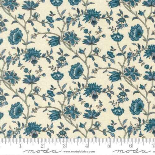 36164 11 Colibri Florals Pearl, La Maison Bleu by French General