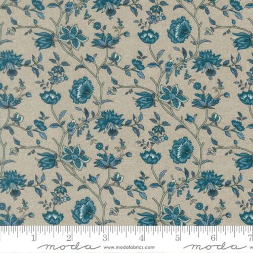 36164 12 Colibri Florals Smoke, La Maison Bleu by French General