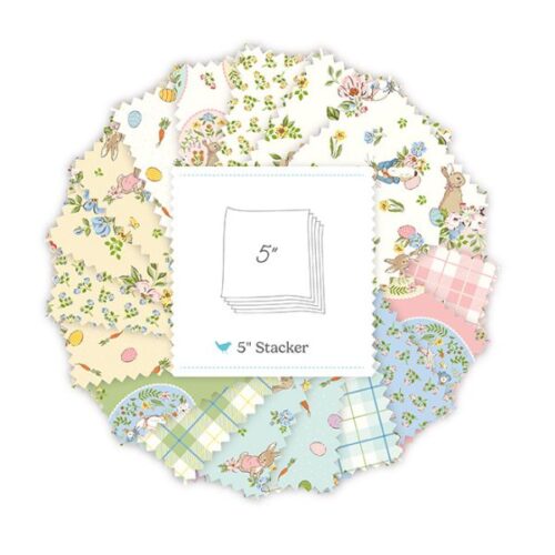 5-18750 Peter Rabbit™ Spring 5in Squares (42 pieces) by Riley Blake