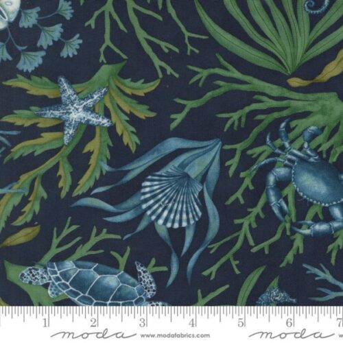 56200 19 Coastal All Over Deep Sea, Seaside by Deb Strain