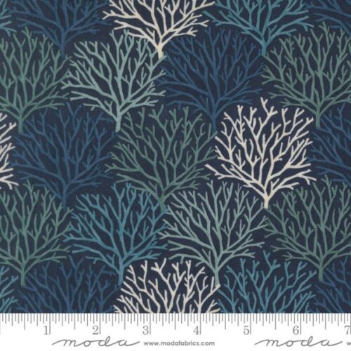 56203 18 Coastal Coral Deep Sea, Seaside by Deb Strain