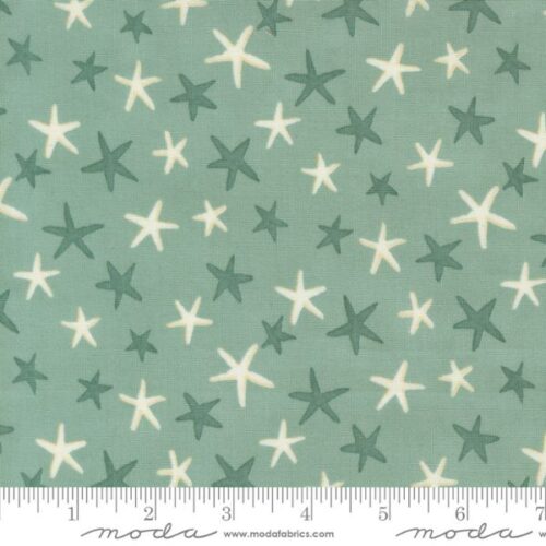 56206 13 Starfish Dance Aqua, Seaside by Deb Strain