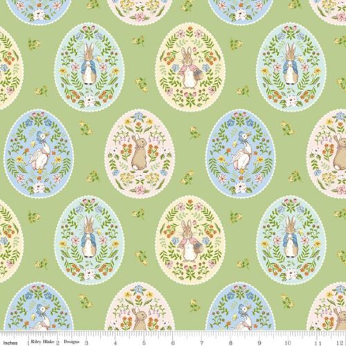 C18753-Honeydew Painted Eggs, Peter Rabbit™ Spring by Riley Blake