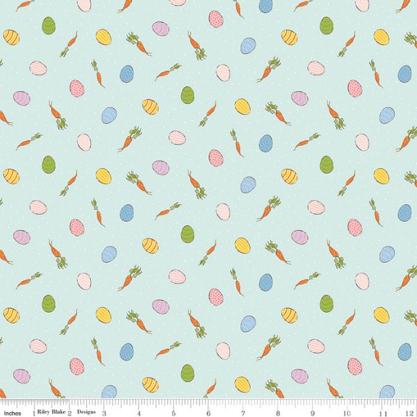 C18754-BleachedDenim Egg Toss, Peter Rabbit™ Spring by Riley Blake