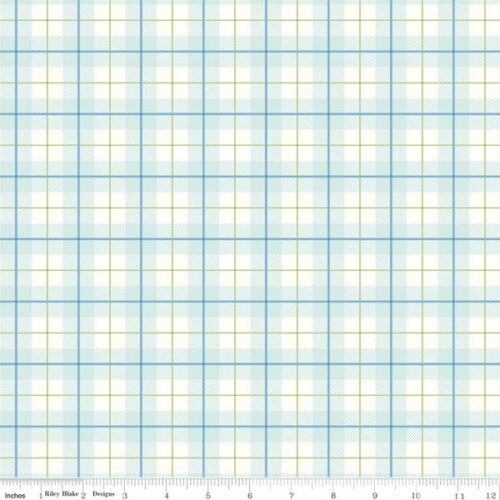 C18755-BleachedDenim Plaid, Peter Rabbit™ Spring by Riley Blake