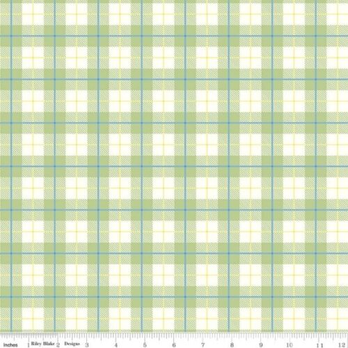 C18755-Honeydew Plaid, Peter Rabbit™ Spring by Riley Blake