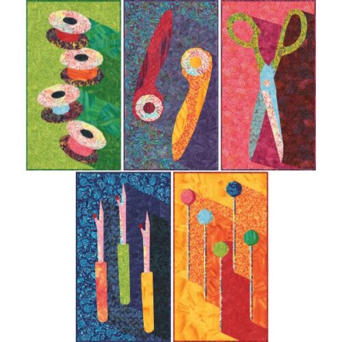 KIT-4391 Paradise Batiks Quilt Kits by Moda