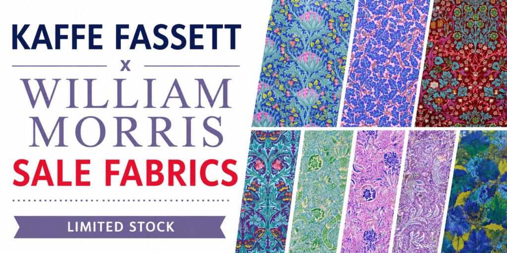 Kaffe Fassett x Morris Sale banner