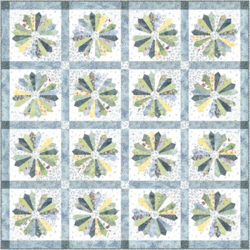 Meadow Quilt Kit 62in, Flutterby by Janet Clare