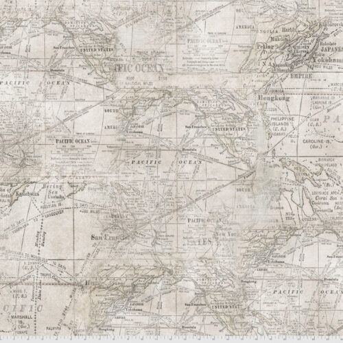 PWTH016.Parchment Expedition, Monochrome by Tim Holtz
