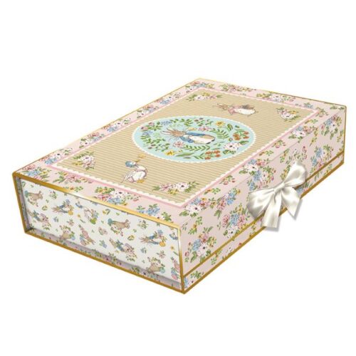 Peter Rabbit Spring Panel Quilt Keepsake Box