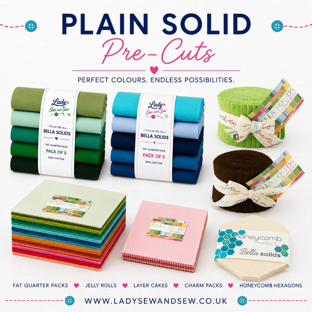 Plain Solid Pre-Cuts