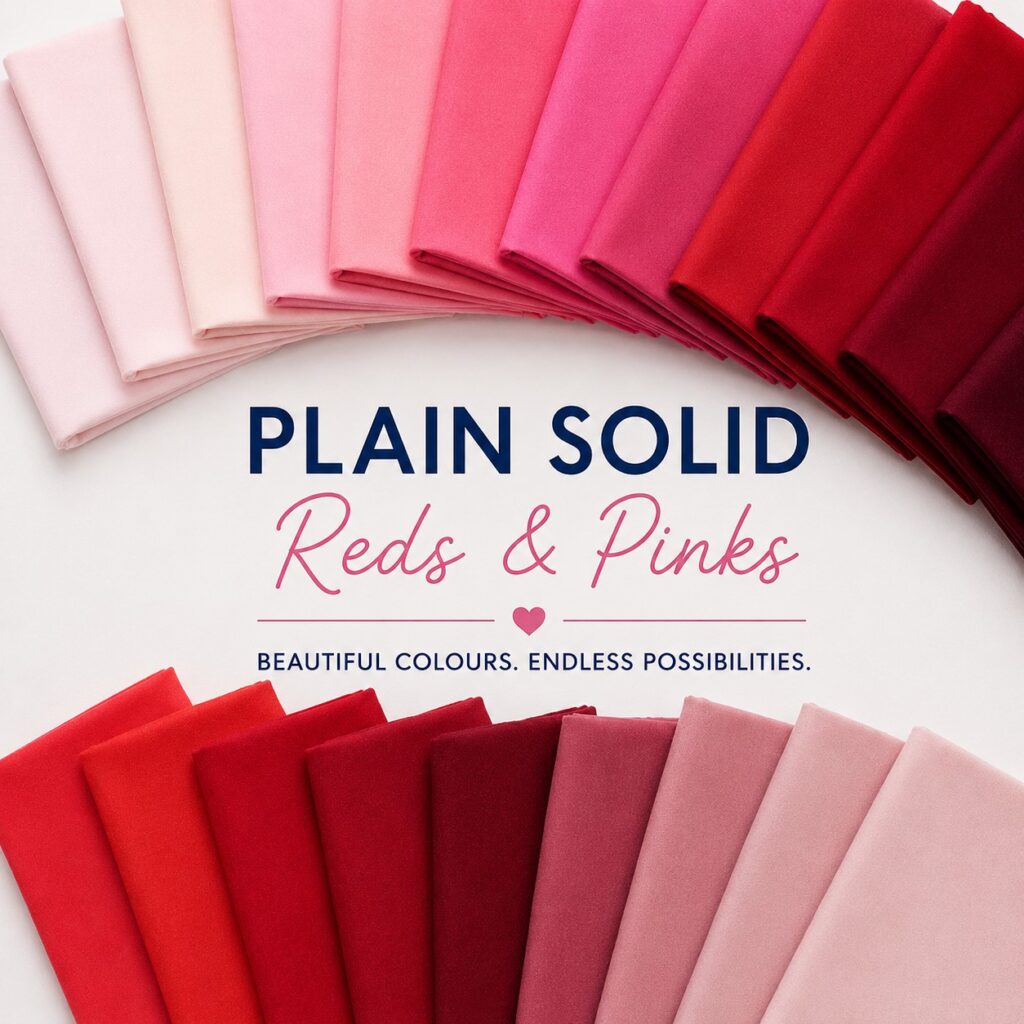 Plain Solid Reds Pinks