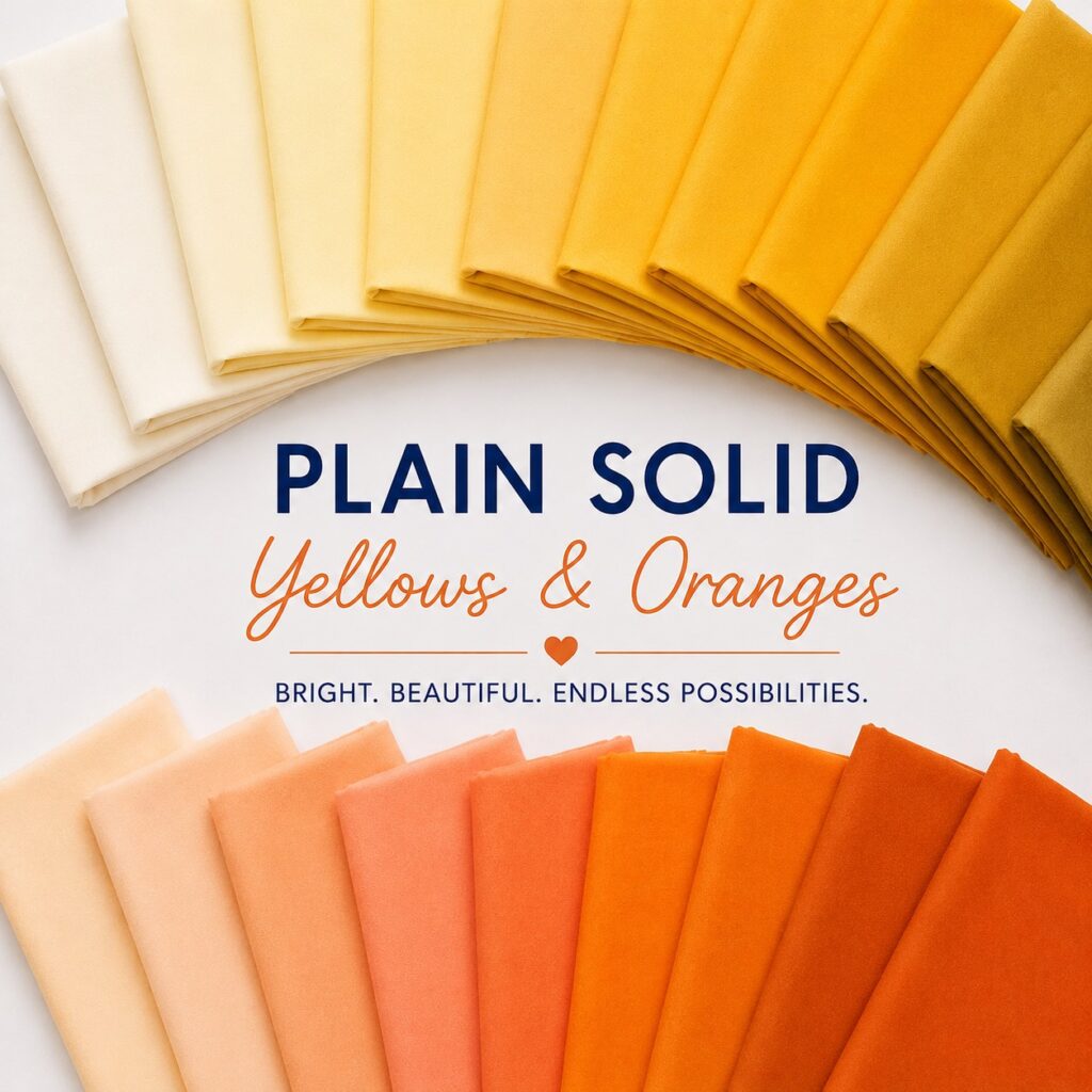 Plain Solid Yellow and Oranges Plain Solid Yellow and Oranges