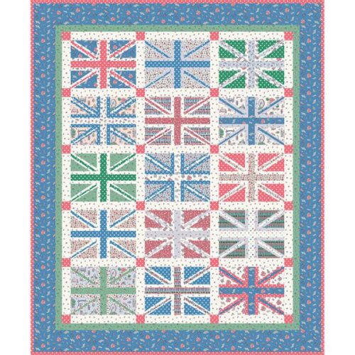 Regent Street Union Jacks Quilt Kit, From London With Love by Cath Kidston