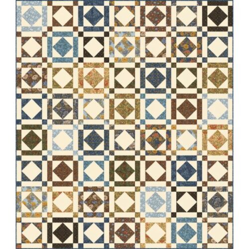 Scrapbook Quilt Kit, Morris Melody by Barbara Brackman