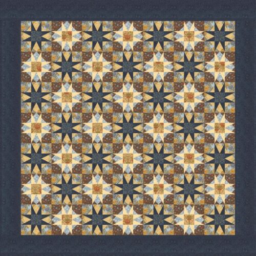 Sonata Quilt Kit, Morris Melody by Barbara Brackman