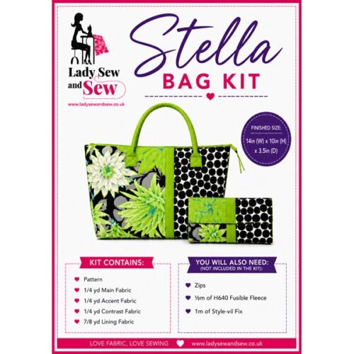 Stella Bag Fabric Pack with Pattern