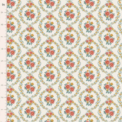 TD100682 Mable Warm Cream, Village Life by Tilda