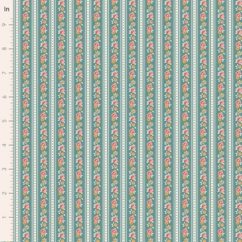 TD100690 Agnes Teal, Village Life by Tilda