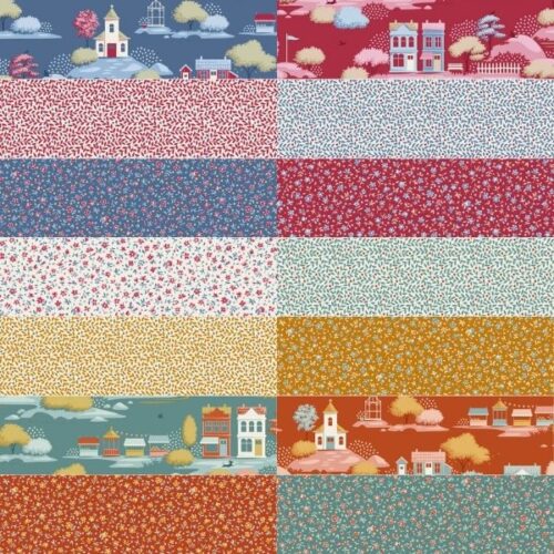 Village Life Blenders Fat Quarter Pack (14 pieces) by Tilda (Cut in House)