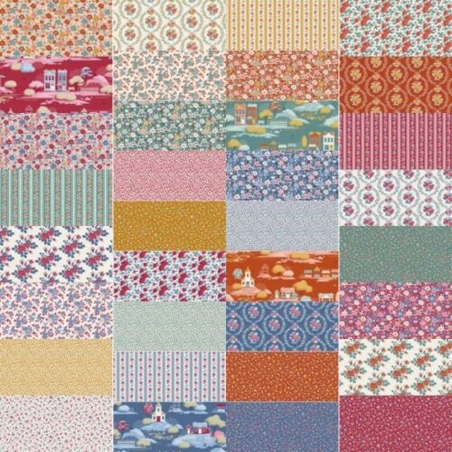 Village Life Full Fat Quarter Pack (34 pieces) by Tilda (Cut in House)
