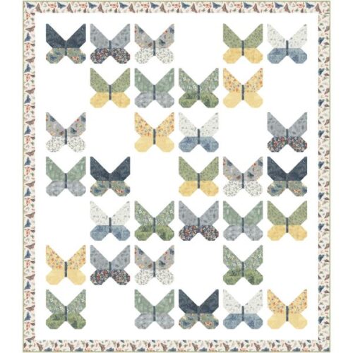 Winging It Quilt Kit, Flutterby by Janet Clare