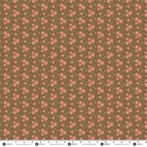 10733-N, Daisy Dance Olive Brown, Eleni by Edyta Sitar, Laundry Basket Quilts