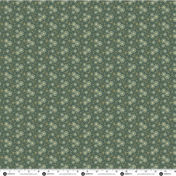 10733-T, Daisy Dance Blue Jade, Eleni by Edyta Sitar, Laundry Basket Quilts