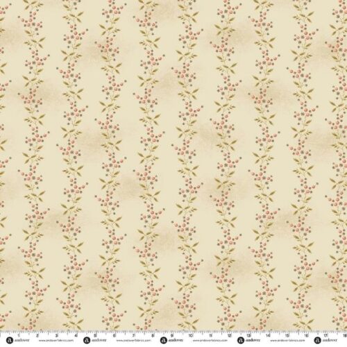 10735-L Snowberry Vine Vanilla, Eleni by Edyta Sitar, Laundry Basket Quilts