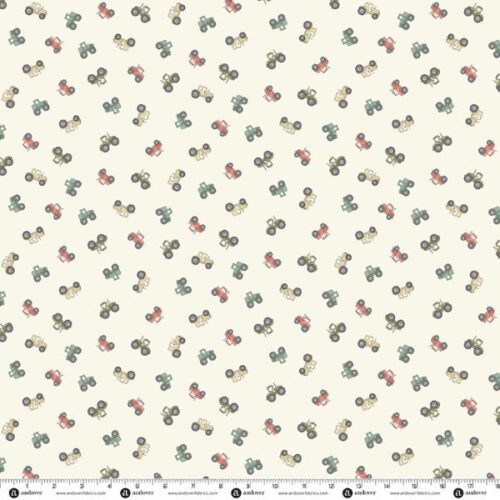 289-Q Tractors Cream, Smallholding by Makower