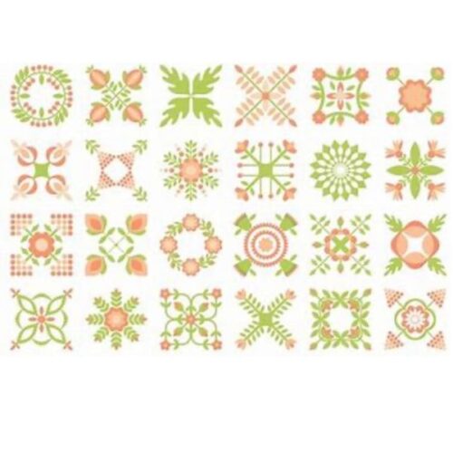 29100 11 Beautiful Day, Little Miss Shabby for Moda, Cheater Quilt Panel